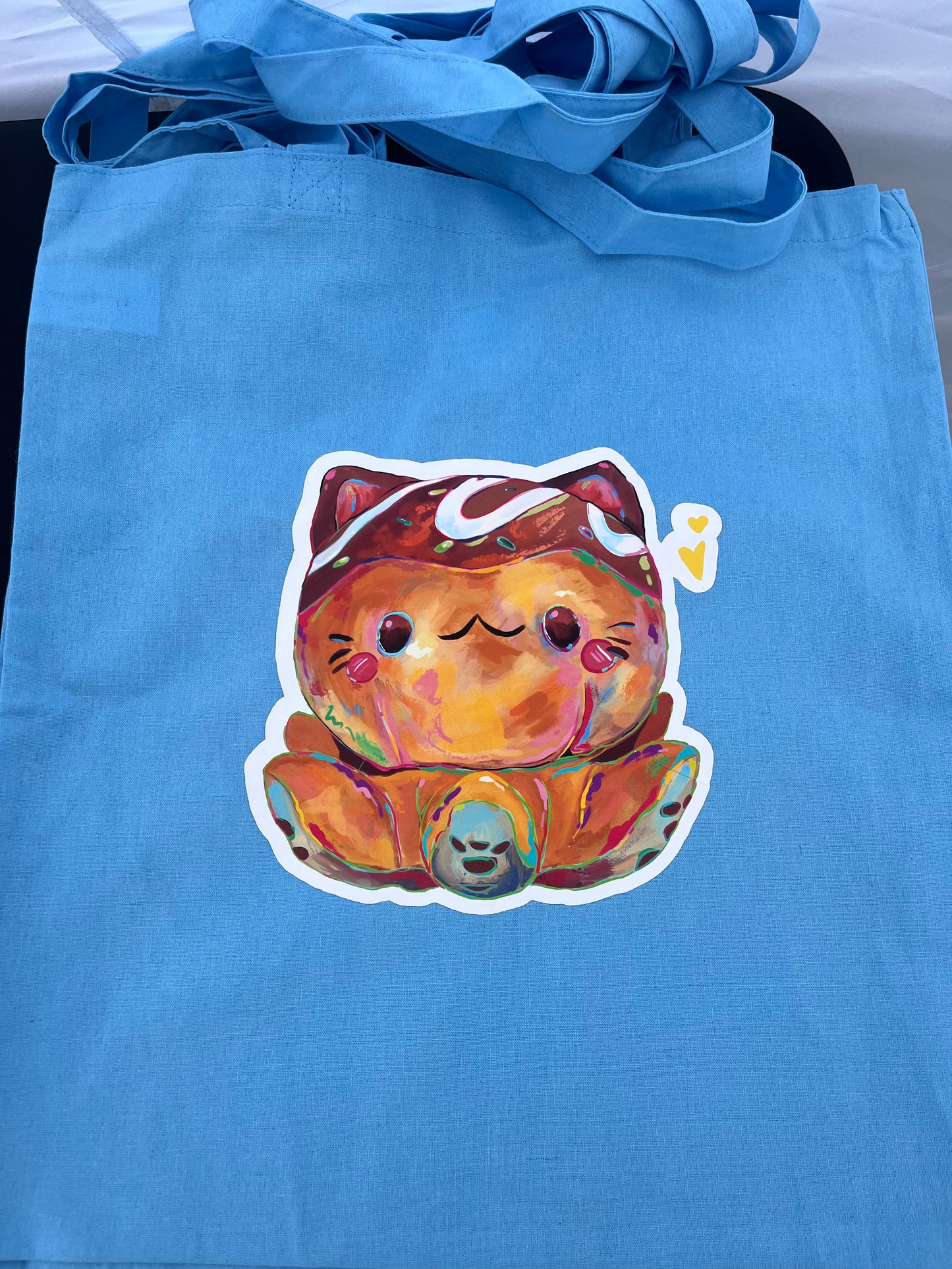 Colorful Octopus tote bag