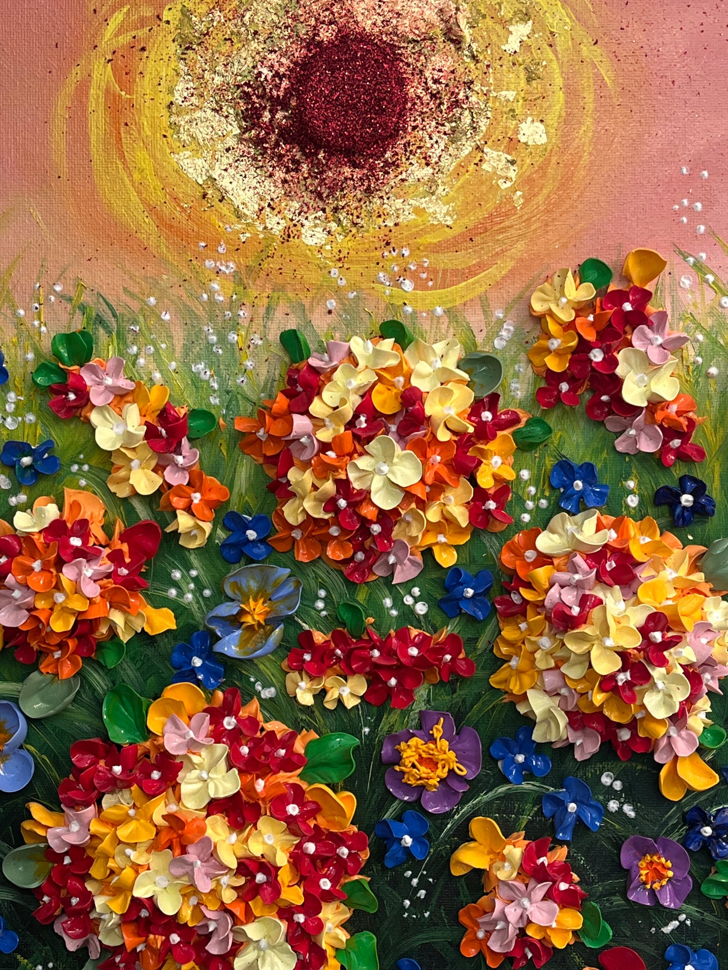Hydrangeas Filed (Original Painting)