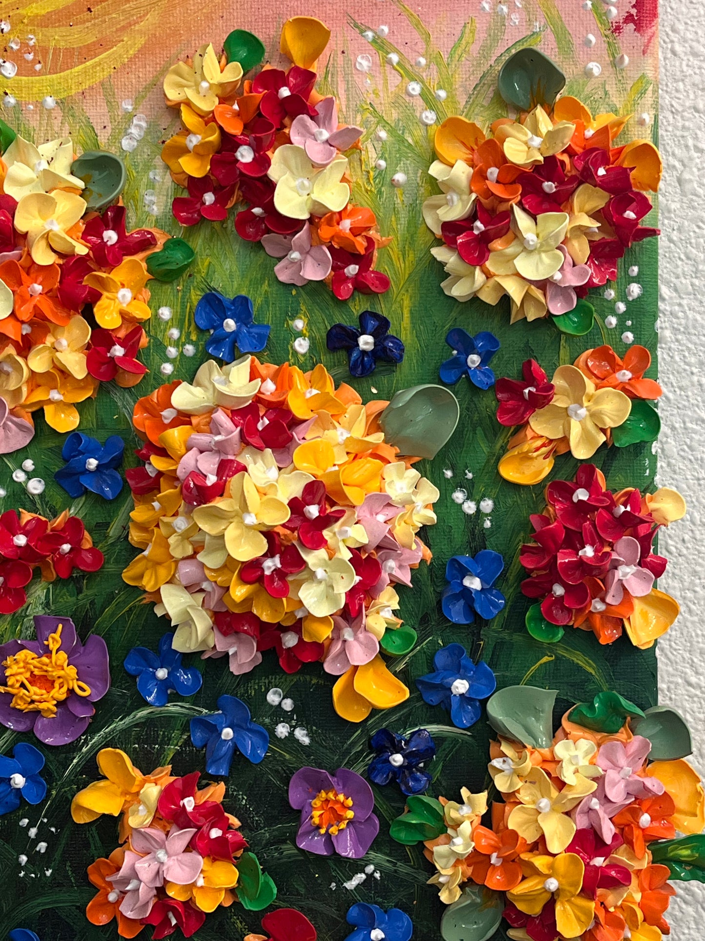 Hydrangeas Filed (Original Painting)