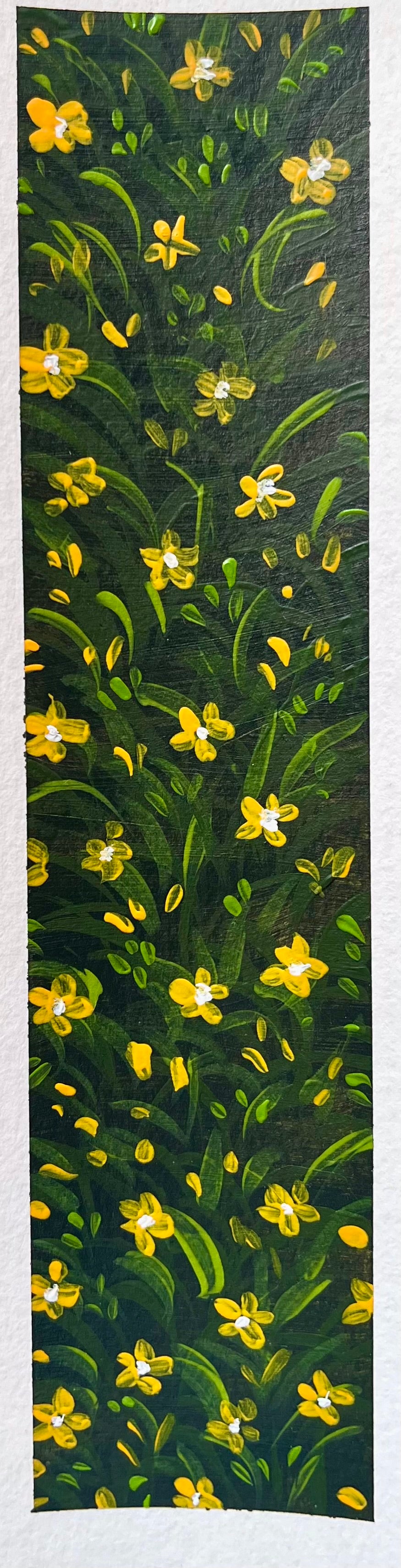 Golden Flowers (Bookmark)