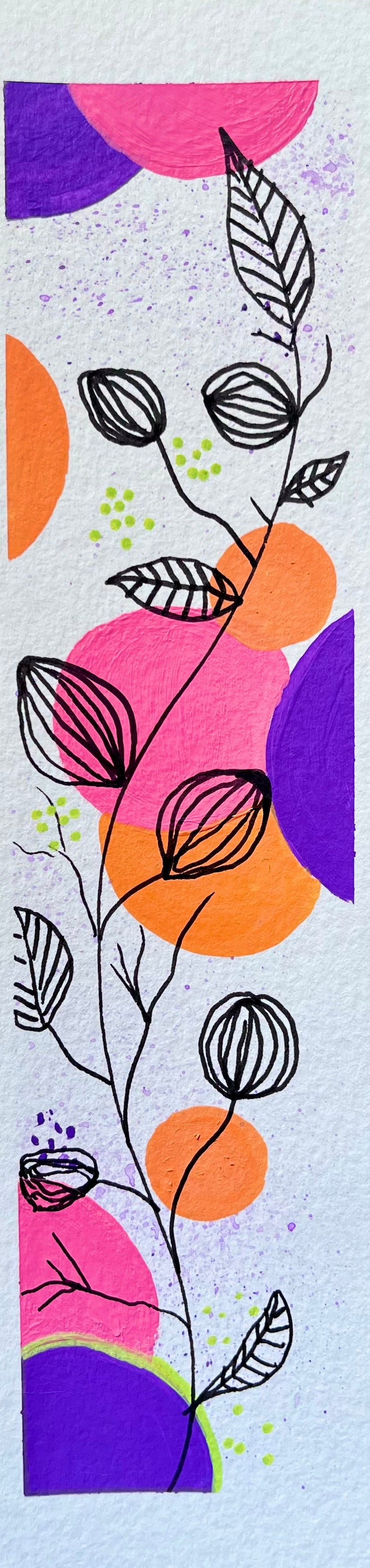 Purple and Pink (Bookmark)
