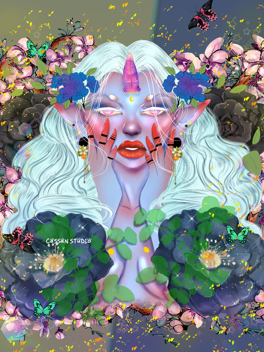 Unicorn Fairy (Sticker)