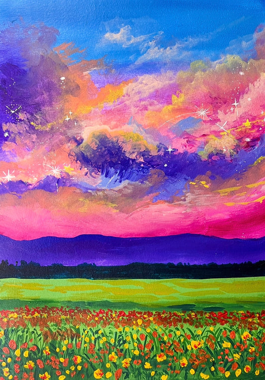 Pink Sunset (Print)