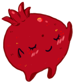 Cutie Fruity Unbothered Pomegranate