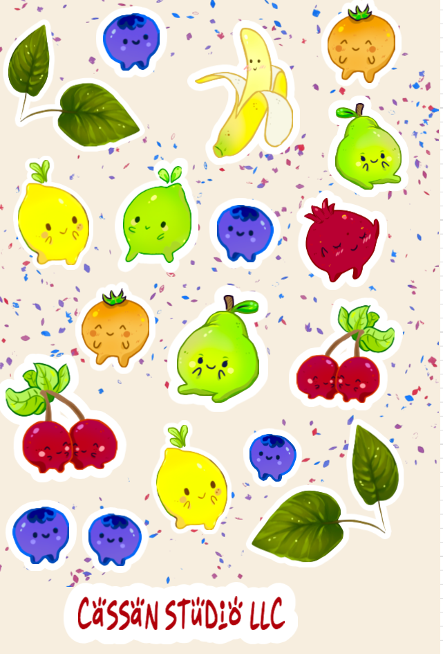 Fruity Sticker Pack